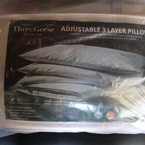 Three Geese Goose Feather pillow